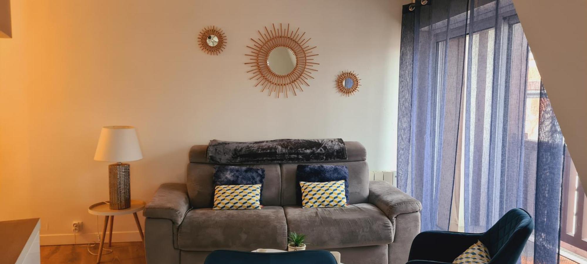 Duplex Au Coeur De Deauville Avec Vue Imprenable Et Parking Prive Zewnętrze zdjęcie